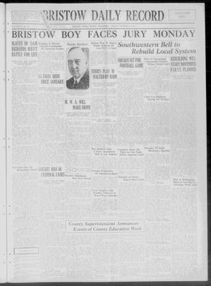 Bristow Daily Record (Bristow, Okla.), Vol. 4, No. 144, Ed. 1 Friday, October 9, 1925