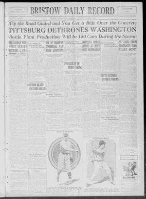 Bristow Daily Record (Bristow, Okla.), Vol. 4, No. 149, Ed. 1 Thursday, October 15, 1925