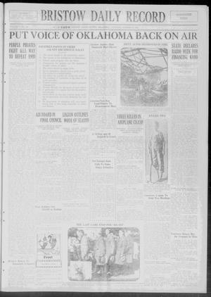 Bristow Daily Record (Bristow, Okla.), Vol. 4, No. 151, Ed. 1 Saturday, October 17, 1925