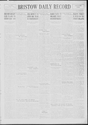 Bristow Daily Record (Bristow, Okla.), Vol. 4, No. 266, Ed. 1 Thursday, March 4, 1926