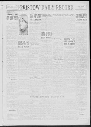Bristow Daily Record (Bristow, Okla.), Vol. 4, No. 273, Ed. 1 Friday, March 12, 1926