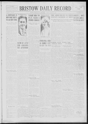 Bristow Daily Record (Bristow, Okla.), Vol. 4, No. 285, Ed. 1 Friday, March 26, 1926