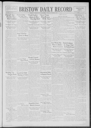 Bristow Daily Record (Bristow, Okla.), Vol. 5, No. 160, Ed. 1 Thursday, October 28, 1926