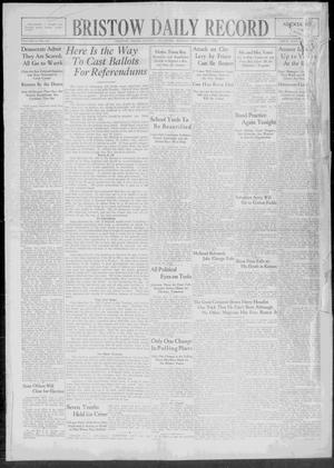 Bristow Daily Record (Bristow, Okla.), Vol. 5, No. 163, Ed. 1 Monday, November 1, 1926