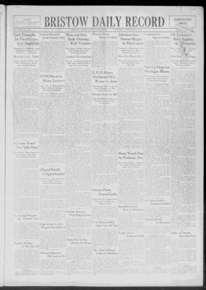 Bristow Daily Record (Bristow, Okla.), Vol. 5, No. 166, Ed. 1 Thursday, November 4, 1926