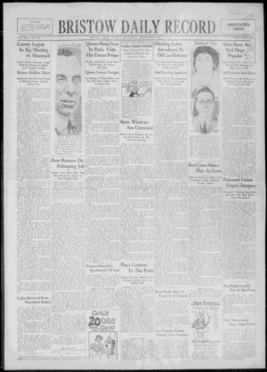 Bristow Daily Record (Bristow, Okla.), Vol. 5, No. 188, Ed. 1 Wednesday, December 1, 1926