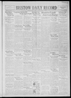 Bristow Daily Record (Bristow, Okla.), Vol. 5, No. 202, Ed. 1 Friday, December 17, 1926