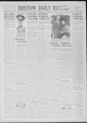 Bristow Daily Record (Bristow, Okla.), Vol. 5, No. 308, Ed. 1 Wednesday, April 20, 1927