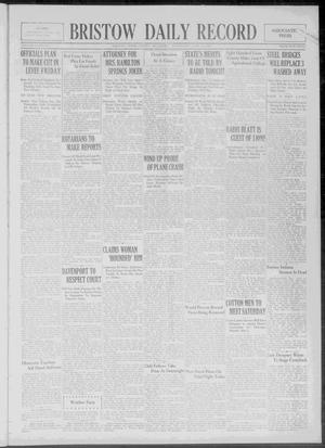 Bristow Daily Record (Bristow, Okla.), Vol. 5, No. 314, Ed. 1 Wednesday, April 27, 1927