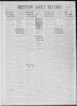 Bristow Daily Record (Bristow, Okla.), Vol. 6, No. 17, Ed. 1 Tuesday, May 10, 1927