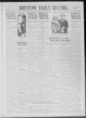 Bristow Daily Record (Bristow, Okla.), Vol. 6, No. 20, Ed. 1 Friday, May 13, 1927