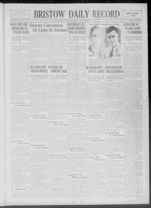 Bristow Daily Record (Bristow, Okla.), Vol. 6, No. 28, Ed. 1 Monday, May 23, 1927