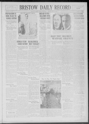 Bristow Daily Record (Bristow, Okla.), Vol. 6, No. 32, Ed. 1 Friday, May 27, 1927