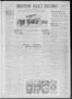 Newspaper: Bristow Daily Record (Bristow, Okla.), Vol. 6, No. 62, Ed. 1 Saturday…