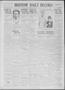Newspaper: Bristow Daily Record (Bristow, Okla.), Vol. 6, No. 92, Ed. 1 Monday, …