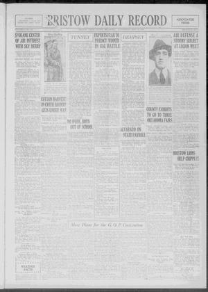 Bristow Daily Record (Bristow, Okla.), Vol. 6, No. 130, Ed. 1 Wednesday, September 21, 1927