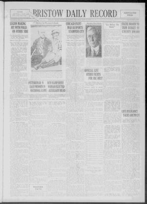 Bristow Daily Record (Bristow, Okla.), Vol. 6, No. 131, Ed. 1 Thursday, September 22, 1927
