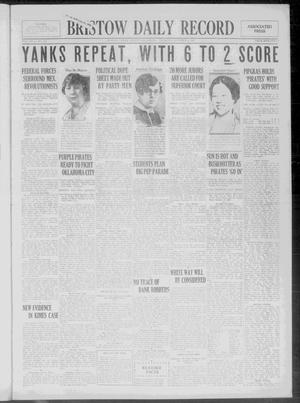 Bristow Daily Record (Bristow, Okla.), Vol. 6, No. 143, Ed. 1 Thursday, October 6, 1927