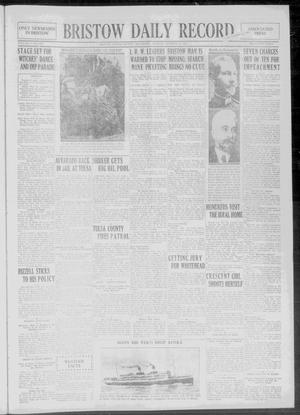 Bristow Daily Record (Bristow, Okla.), Vol. 6, No. 164, Ed. 1 Monday, October 31, 1927