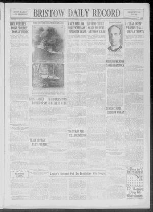 Bristow Daily Record (Bristow, Okla.), Vol. 6, No. 198, Ed. 1 Saturday, December 10, 1927