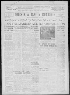 Bristow Daily Record (Bristow, Okla.), Vol. 6, No. 216, Ed. 1 Tuesday, January 3, 1928