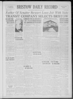 Bristow Daily Record (Bristow, Okla.), Vol. 6, No. 219, Ed. 1 Friday, January 6, 1928