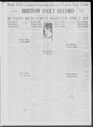 Bristow Daily Record (Bristow, Okla.), Vol. 6, No. 305, Ed. 1 Monday, April 16, 1928