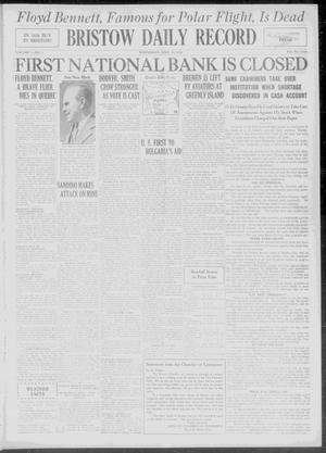 Bristow Daily Record (Bristow, Okla.), Vol. 7, No. 2, Ed. 1 Wednesday, April 25, 1928