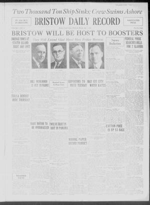 Bristow Daily Record (Bristow, Okla.), Vol. 7, No. 12, Ed. 1 Monday, May 7, 1928