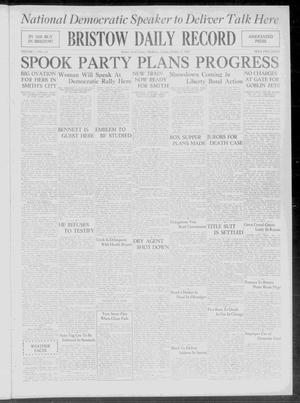 Bristow Daily Record (Bristow, Okla.), Vol. 7, No. 155, Ed. 1 Tuesday, October 23, 1928