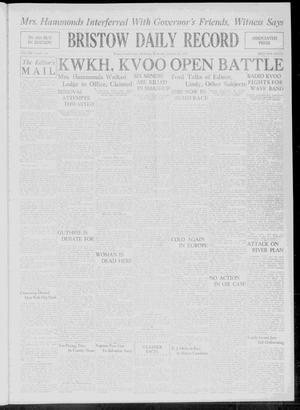 Bristow Daily Record (Bristow, Okla.), Vol. 7, No. 256, Ed. 1 Wednesday, February 20, 1929