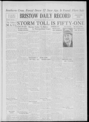 Bristow Daily Record (Bristow, Okla.), Vol. 7, No. 300, Ed. 1 Friday, April 12, 1929