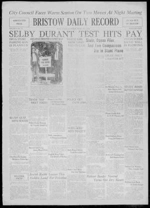 Bristow Daily Record (Bristow, Okla.), Vol. 8, No. 58, Ed. 1 Monday, July 1, 1929