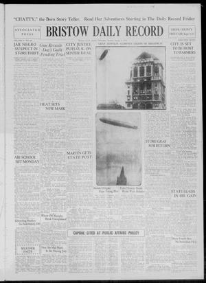 Bristow Daily Record (Bristow, Okla.), Vol. 8, No. 88, Ed. 1 Tuesday, August 6, 1929