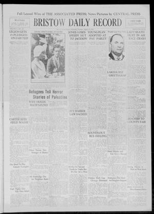 Bristow Daily Record (Bristow, Okla.), Vol. 8, No. 108, Ed. 1 Thursday, August 29, 1929