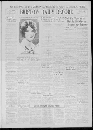 Bristow Daily Record (Bristow, Okla.), Vol. 8, No. 116, Ed. 1 Monday, September 9, 1929