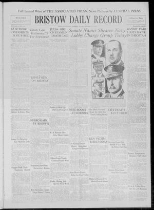 Bristow Daily Record (Bristow, Okla.), Vol. 8, No. 119, Ed. 1 Thursday, September 12, 1929
