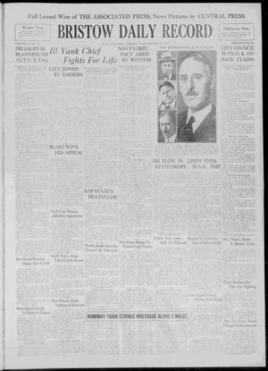 Bristow Daily Record (Bristow, Okla.), Vol. 8, No. 129, Ed. 1 Tuesday, September 24, 1929