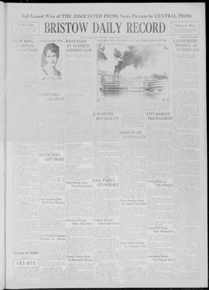 Bristow Daily Record (Bristow, Okla.), Vol. 8, No. 153, Ed. 1 Tuesday, October 22, 1929