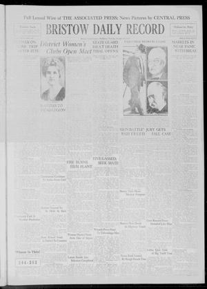 Bristow Daily Record (Bristow, Okla.), Vol. 8, No. 155, Ed. 1 Thursday, October 24, 1929