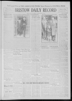 Bristow Daily Record (Bristow, Okla.), Vol. 8, No. 160, Ed. 1 Wednesday, October 30, 1929