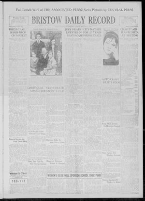 Bristow Daily Record (Bristow, Okla.), Vol. 8, No. 166, Ed. 1 Wednesday, November 6, 1929