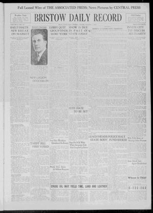 Bristow Daily Record (Bristow, Okla.), Vol. 8, No. 167, Ed. 1 Thursday, November 7, 1929