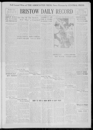 Bristow Daily Record (Bristow, Okla.), Vol. 8, No. 169, Ed. 1 Saturday, November 9, 1929