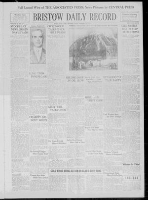 Bristow Daily Record (Bristow, Okla.), Vol. 8, No. 171, Ed. 1 Tuesday, November 12, 1929
