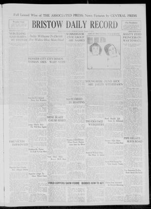 Bristow Daily Record (Bristow, Okla.), Vol. 8, No. 215, Ed. 1 Saturday, January 4, 1930