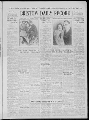 Bristow Daily Record (Bristow, Okla.), Vol. 8, No. 279, Ed. 1 Thursday, March 20, 1930