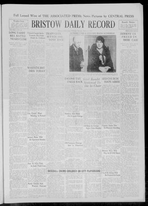 Bristow Daily Record (Bristow, Okla.), Vol. 8, No. 281, Ed. 1 Saturday, March 22, 1930