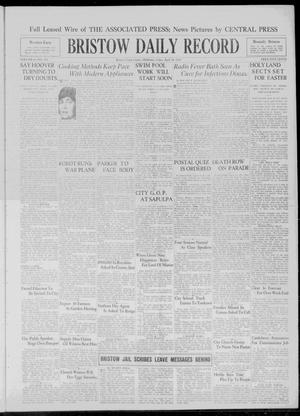 Bristow Daily Record (Bristow, Okla.), Vol. 8, No. 304, Ed. 1 Friday, April 18, 1930