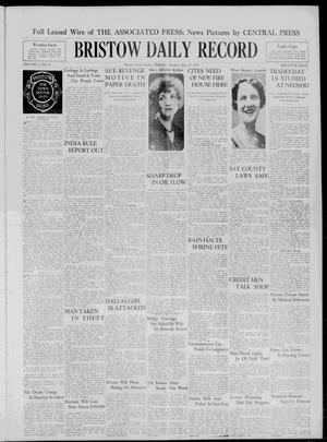 Bristow Daily Record (Bristow, Okla.), Vol. 9, No. 41, Ed. 1 Tuesday, June 10, 1930